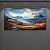 Quadro Decorativo Paisagem Montanhas Nevadas Outono Lago e Vales 6256 - Imagem 3