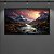 Quadro Decorativo Paisagem Montanhas Nevadas Rio ao Pôr do Sol 6239 - Imagem 1