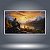 Quadro Decorativo Paisagem Montanhas Nevadas Rio e Pôr do Sol Dourado 6245 - Imagem 3