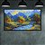 Quadro Decorativo Paisagem Montanhas Vale Rio e Árvores Outono 6272 - Imagem 2