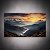 Quadro Decorativo Paisagem Montanhas Vale Rio Por do Sol Dourado 6232 - Imagem 1