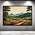 Quadro Decorativo Paisagem Natural Montanhas Floresta e Estrada ao Amanhecer 6198 - Imagem 3