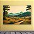 Quadro Decorativo Paisagem Natural Montanhas Floresta e Estrada ao Amanhecer 6198 - Imagem 5