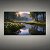 Quadro Decorativo Paisagem Natural Rio Montanhas e Margaridas ao Sol 6221 - Imagem 2