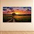 Quadro Decorativo Paisagem Pôr do Sol Árvore Solitária e Estrada no Campo 6238 - Imagem 4