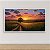 Quadro Decorativo Paisagem Pôr do Sol Árvore Solitária e Estrada no Campo 6238 - Imagem 2