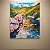 Quadro Decorativo Paisagem Rio Montanhas Ponte de Pedra e Céu Azul 6261 - Imagem 1
