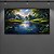Quadro Decorativo Paisagem Rio na Floresta Luz do Sol e Lírio d'Água 6267 - Imagem 5