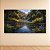 Quadro Decorativo Paisagem Rio na Floresta Paisagem Natural e Flores Silvestres 6222 - Imagem 5