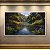 Quadro Decorativo Paisagem Rio na Floresta Paisagem Natural e Flores Silvestres 6222 - Imagem 4