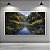 Quadro Decorativo Paisagem Rio na Floresta Paisagem Natural e Flores Silvestres 6222 - Imagem 1