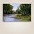 Quadro Decorativo Paisagem Rio na Floresta Verde e Montanha ao Sol 6266 - Imagem 3