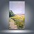 Quadro Decorativo Paisagem Rural Campo Amarelo e Árvores ao Entardecer 6200 - Imagem 4