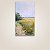 Quadro Decorativo Paisagem Rural Campo Amarelo e Árvores ao Entardecer 6200 - Imagem 5