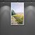 Quadro Decorativo Paisagem Rural Campo Amarelo e Árvores ao Entardecer 6200 - Imagem 3