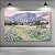 Quadro Decorativo Paisagem Rural com Montanhas, Vila e Cavalos na Fazenda 6269 - Imagem 3