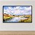 Quadro Decorativo Paisagem Rural Rio Voo de Pássaros e Céu Azul 6217 - Imagem 5