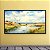 Quadro Decorativo Paisagem Rural Rio Voo de Pássaros e Céu Azul 6217 - Imagem 2