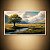 Quadro Decorativo Paisagem Vale com Árvore Solitária e Montanhas Nevadas 6246 - Imagem 3