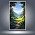 Quadro Decorativo Paisagem Vale Verde Montanhas e Floresta Ensolarada 6233 - Imagem 4