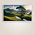 Quadro Decorativo Paisagem Vale Verde Árvore Centenária e Rio ao Pôr do Sol 6216 - Imagem 3