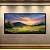 Quadro Decorativo Paisagem Vales ao Pôr do Sol com Montanhas e Campo Florido 6228 - Imagem 2