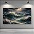 Quadro Decorativo Mar Revolto com Ondas Tempestuosas e Céu Nublado 6282 - Imagem 4