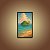 Quadro Decorativo Paisagem Ilha Tropical com Coqueiros e Mar Sereno 6281 - Imagem 2