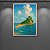 Quadro Decorativo Paisagem Ilha Tropical com Céu Azul e Nuvens 6287 - Imagem 4
