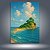 Quadro Decorativo Paisagem Ilha Tropical com Céu Azul e Nuvens 6287 - Imagem 5