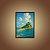 Quadro Decorativo Paisagem Ilha Tropical com Céu Azul e Nuvens 6287 - Imagem 2