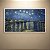 Quadro Decorativo Paisagem Noturna Rio Estrelado e Cidade ao Fundo 6289 - Imagem 5
