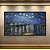 Quadro Decorativo Paisagem Noturna Rio Estrelado e Cidade ao Fundo 6289 - Imagem 2