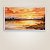 Quadro Decorativo Paisagem Pôr do Sol no Lago Montanhas e Horizonte Dourado 6385 - Imagem 4