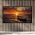 Quadro Decorativo Mar com Barco Solitário ao Pôr do Sol em Tons Alaranjados 6412 - Imagem 4
