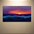 Quadro Decorativo Mar Revolto ao Pôr do Sol Paisagem Minimalista Violeta 6406 - Imagem 3