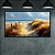 Quadro Decorativo Paisagem Dunas de Areia Mar e Campo de Trigo Dourado 6413 - Imagem 2