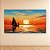 Quadro Decorativo Paisagem Marinha Veleiro ao Pôr do Sol em Tons Quentes 6405 - Imagem 3