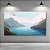 Quadro Decorativo Paisagem Marítima Montanhas Veleiro e Gaivotas Minimalista 6400 - Imagem 3