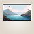 Quadro Decorativo Paisagem Marítima Montanhas Veleiro e Gaivotas Minimalista 6400 - Imagem 4