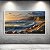 Quadro Decorativo Paisagem Praia Pôr do Sol Ondas Mar e Rochas Costa 60x40 6417 - Imagem 4