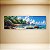 Quadro Decorativo Paisagem Praia Tropical Rochas Mar Azul e Céu Ensolarado 6392 - Imagem 4