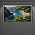 Quadro Decorativo Paisagem Tropical Praia Paradisíaca Oceano e Vegetação 6389 - Imagem 4