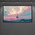 Quadro Decorativo Veleiro no Mar Pôr do Sol Rosa Estilo Pintura a Óleo 6410 - Imagem 2