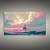 Quadro Decorativo Veleiro no Mar Pôr do Sol Rosa Estilo Pintura a Óleo 6410 - Imagem 5