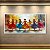 Quadro Decorativo Bailarinas Dançando Estilo Aquarela Cores Vibrantes Artes 6421 - Imagem 3