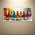 Quadro Decorativo Bailarinas Dançando Estilo Aquarela Cores Vibrantes Artes 6421 - Imagem 5