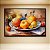 Quadro Decorativo Natureza Morta Frutas Pintura Aquarela Cozinha Gourmet 6422 - Imagem 5
