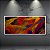 Quadro Decorativo Abstrato Moderno Pinceladas Vibrantes Coloridas em Canvas 6295 - Imagem 4