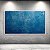 Quadro Decorativo Abstrato Textura Rústica em Tons de Azul 6292 - Imagem 1